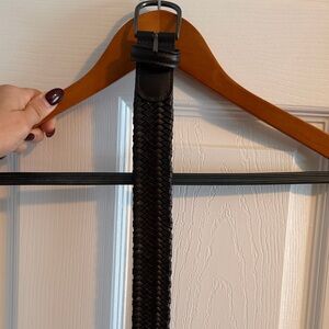 Anderson's Men's Woven Leather Belt